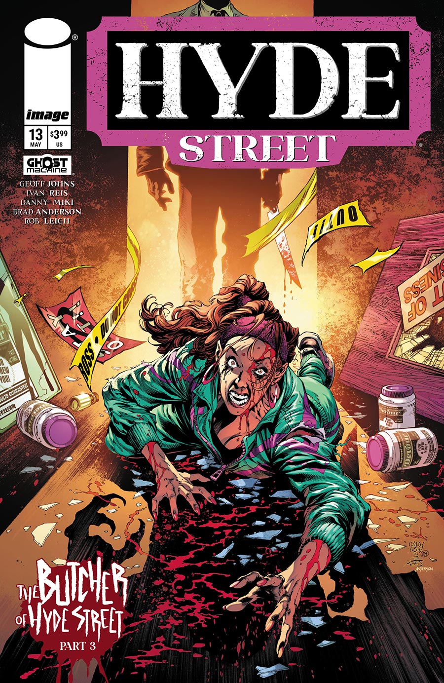 Hyde Street #13 Cover A Regular Ivan Reis Danny Miki & Brad Anderson Cover