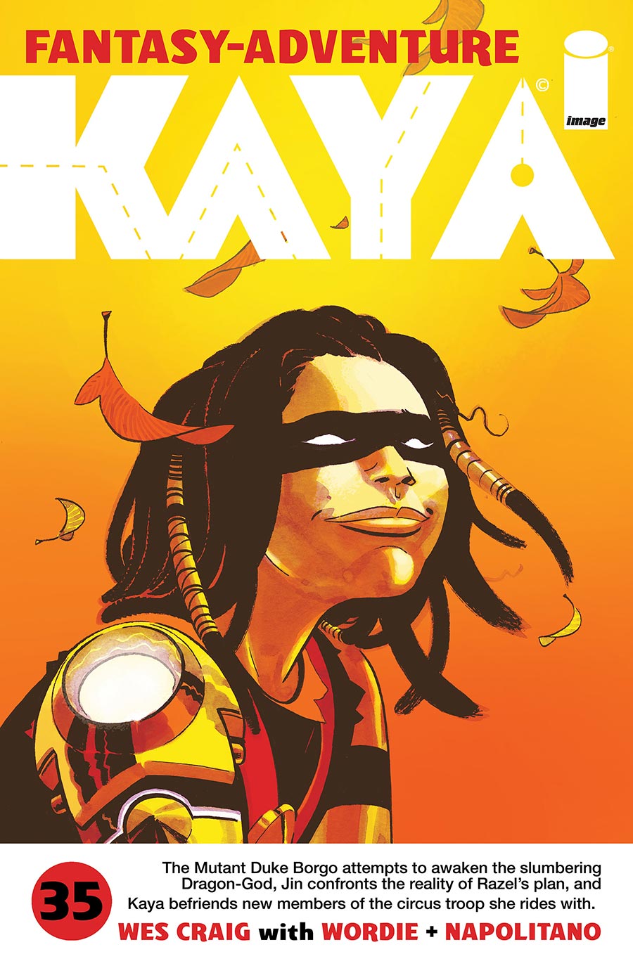 Kaya #35 Cover A Regular Wes Craig Cover