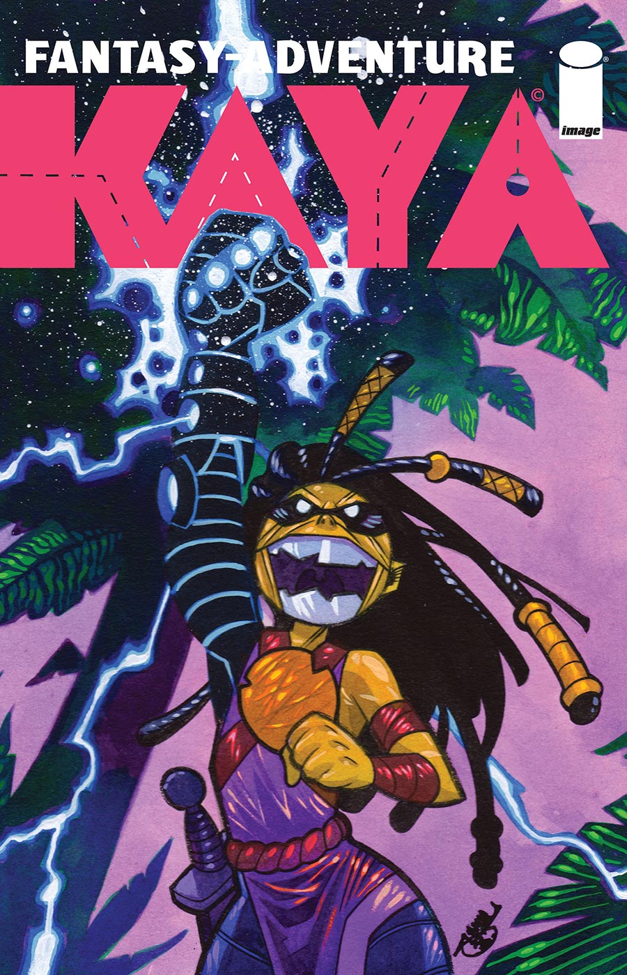 Kaya #35 Cover B Variant Shawn Crystal Cover