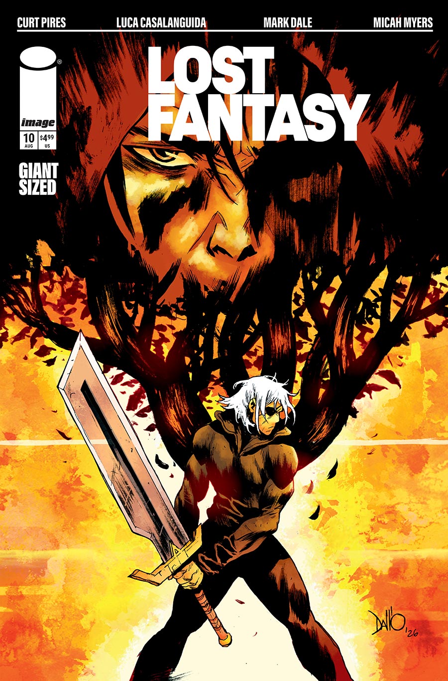 Lost Fantasy #10 Cover B Variant Maxi Dallo Cover