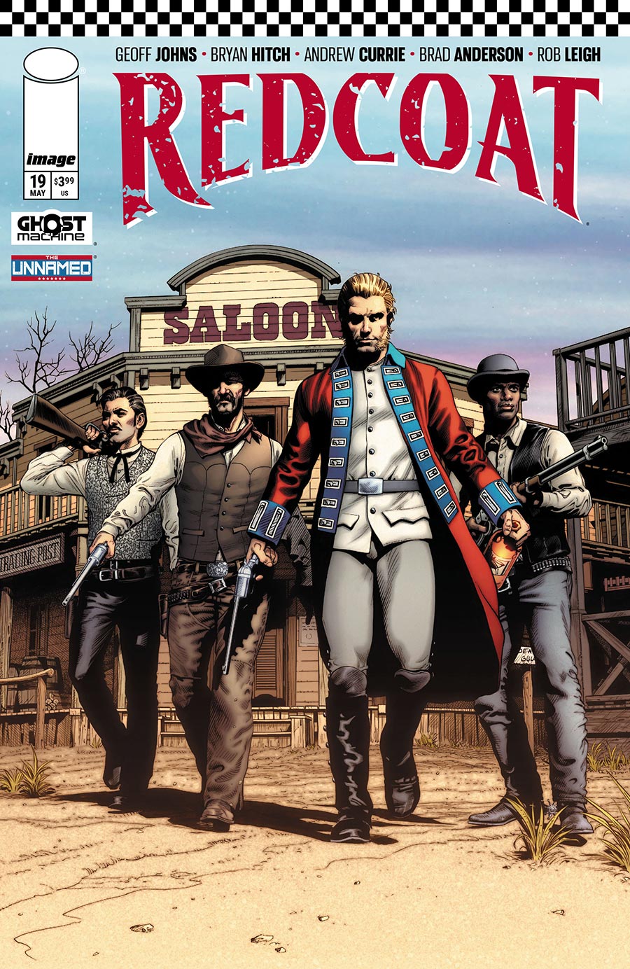 Redcoat #19 Cover B Variant Christian Alamy & Morry Hollowell Cover