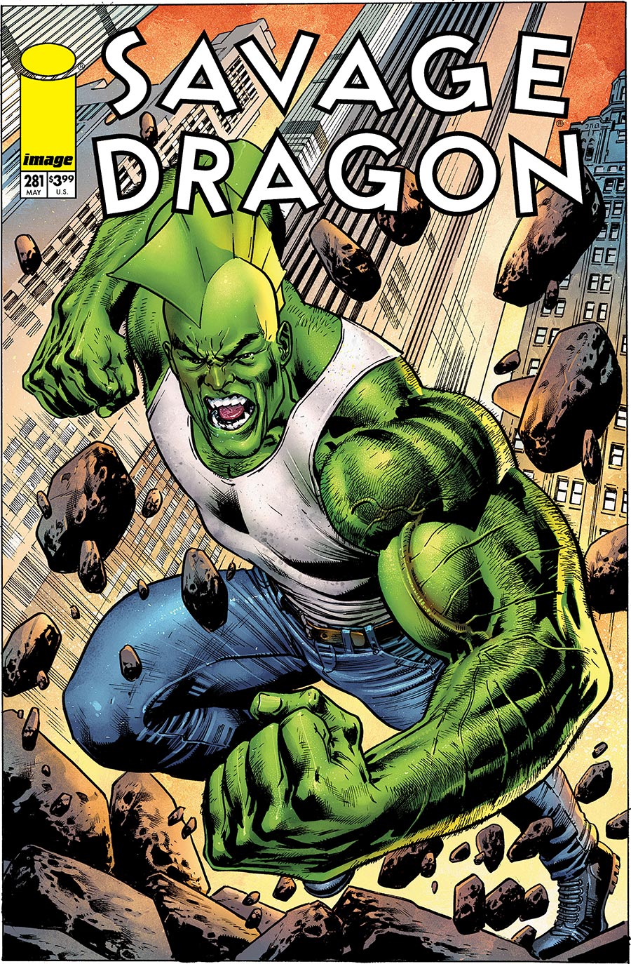 Savage Dragon Vol 2 #281 Cover C Variant Bryan Hitch Cover