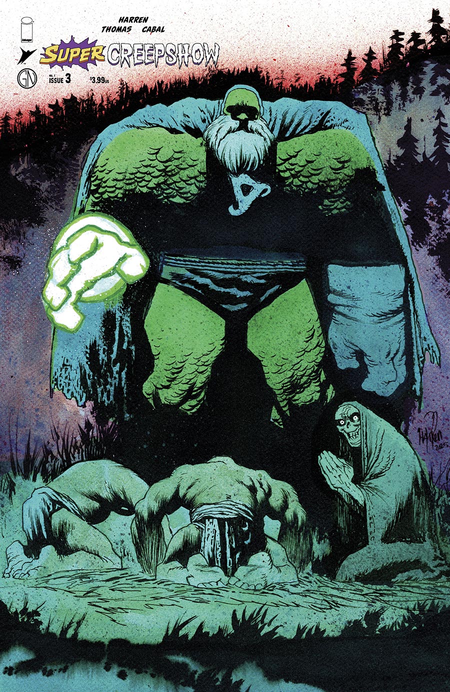 Super Creepshow #3 Cover B Variant James Harren Cover