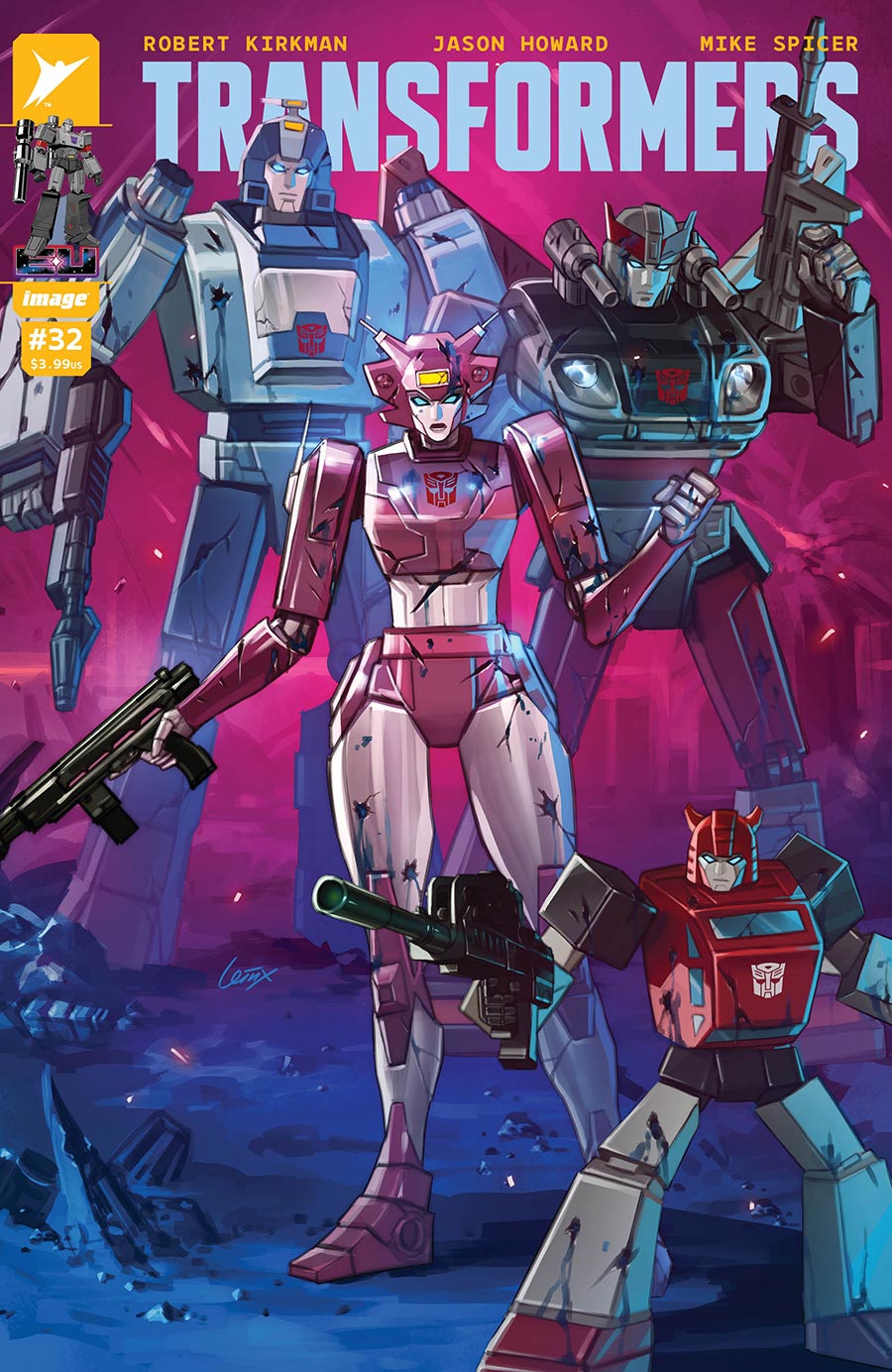 Transformers Vol 5 #32 Cover D Incentive Lesley Leirix Li Variant Cover