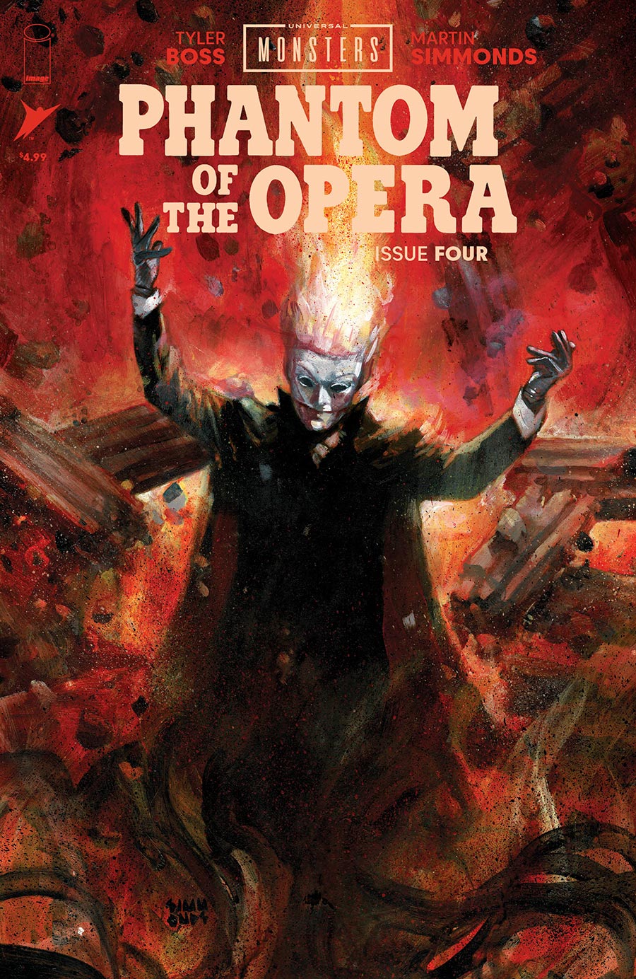 Universal Monsters The Phantom Of The Opera #4 Cover A Regular Martin Simmonds Cover