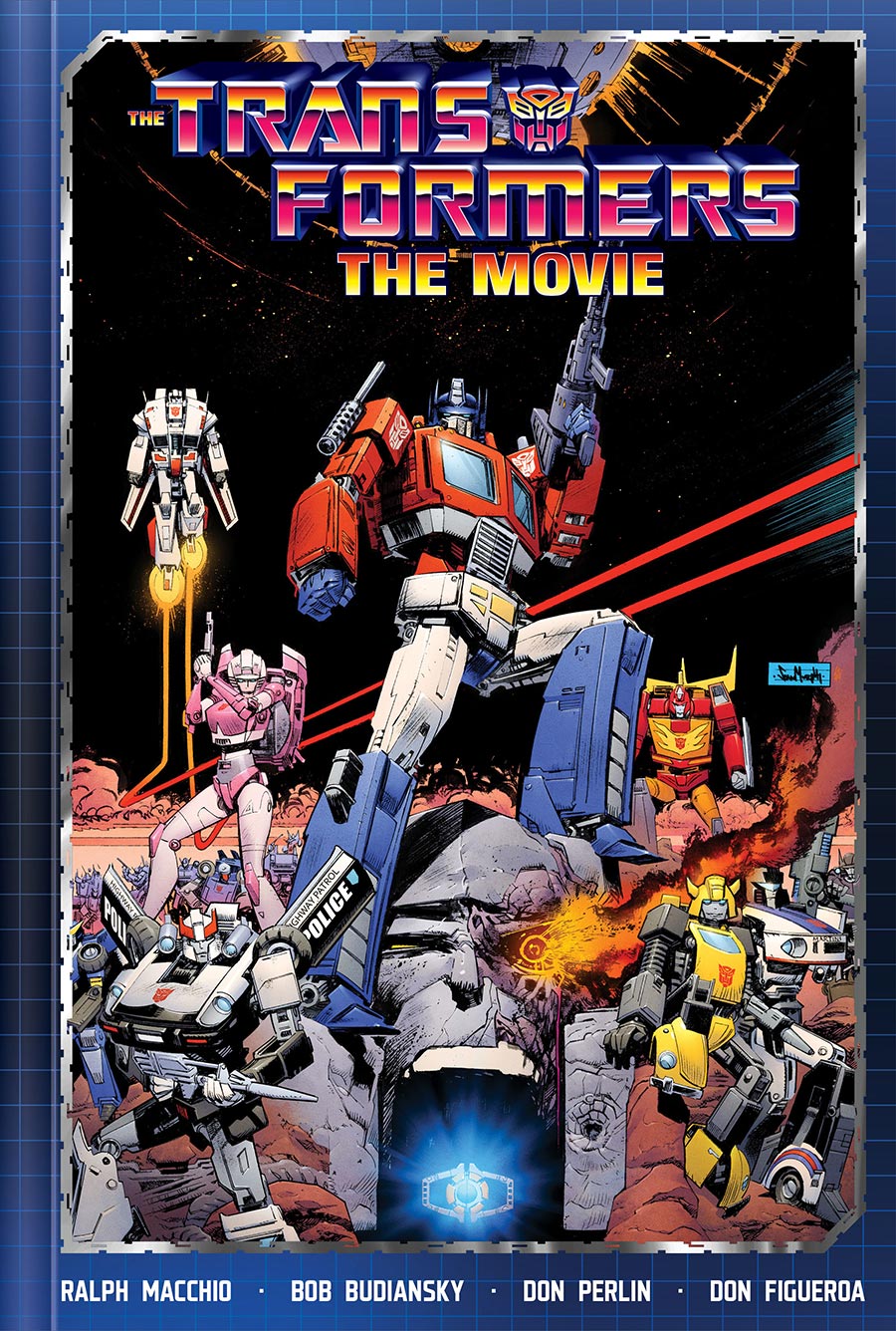 Transformers The Movie Deluxe Edition HC Book Market Sean Murphy Cover