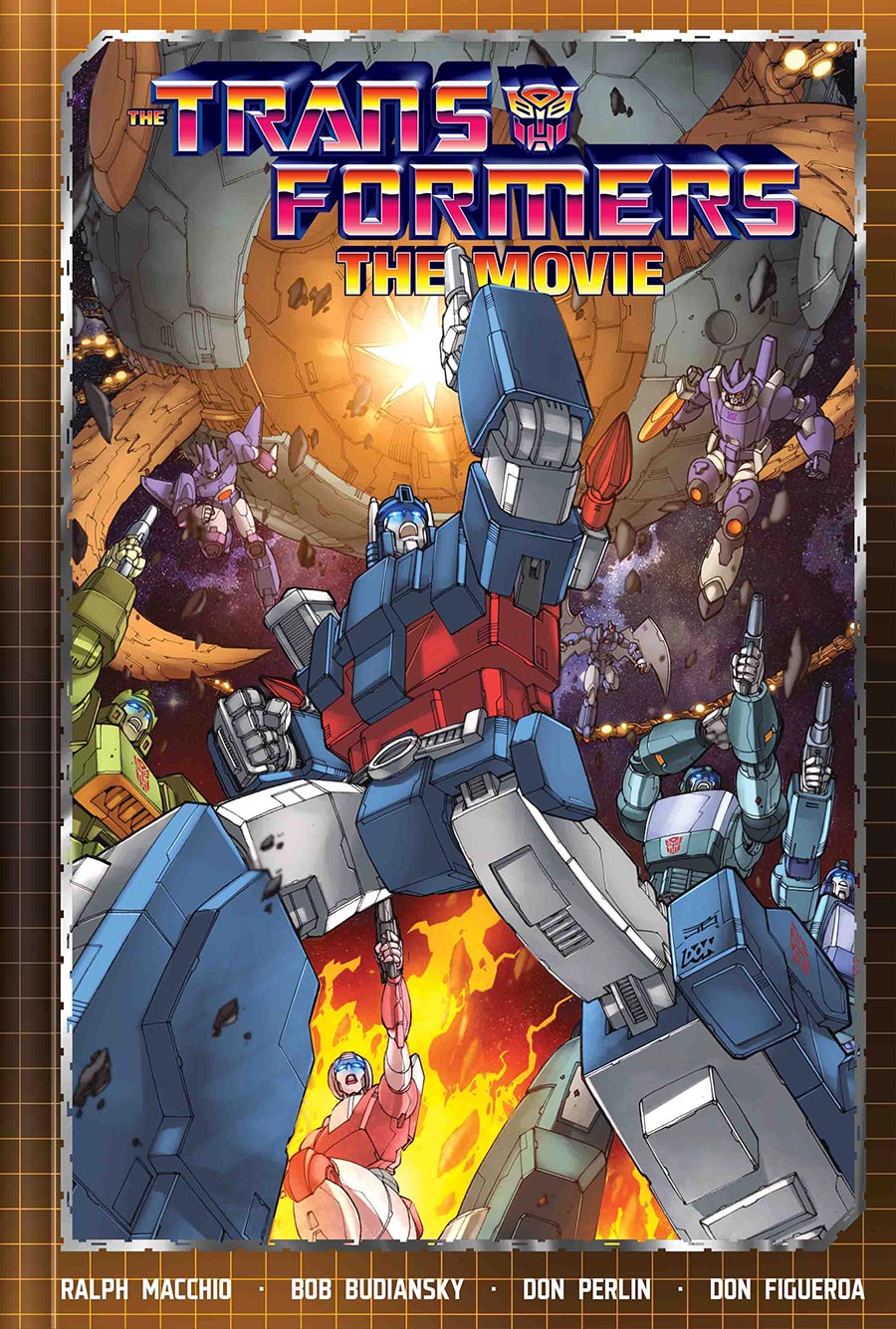 Transformers The Movie Deluxe Edition HC Direct Market Dom Figueroa & Josh Burcham Variant Cover