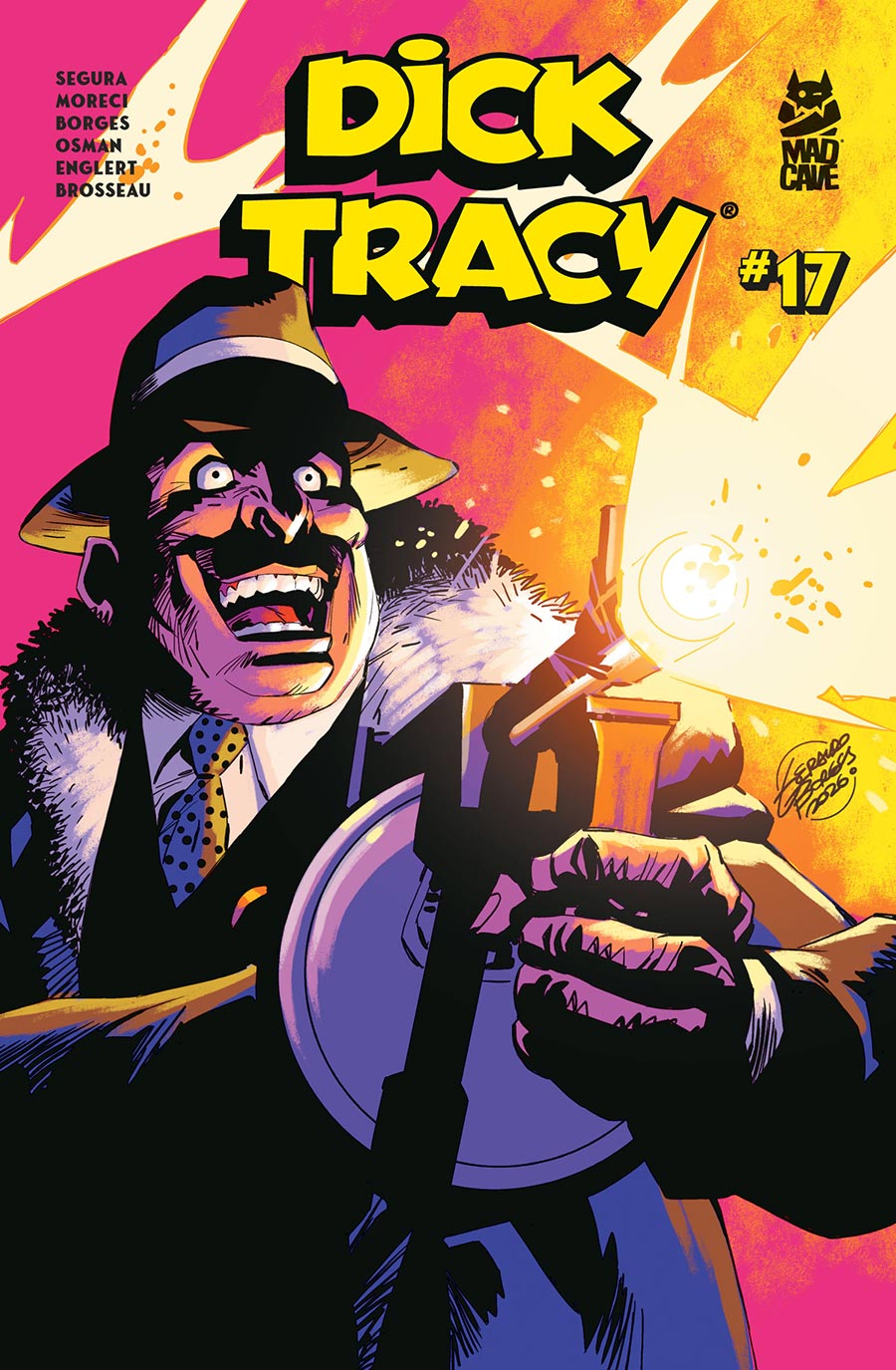 Dick Tracy (Mad Cave Studios) #17 Cover A Regular Geraldo Borges Cover
