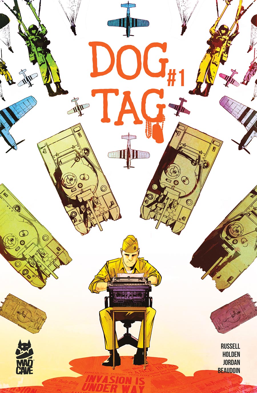 Dog Tag #1 Cover B Variant PJ Holden Cover