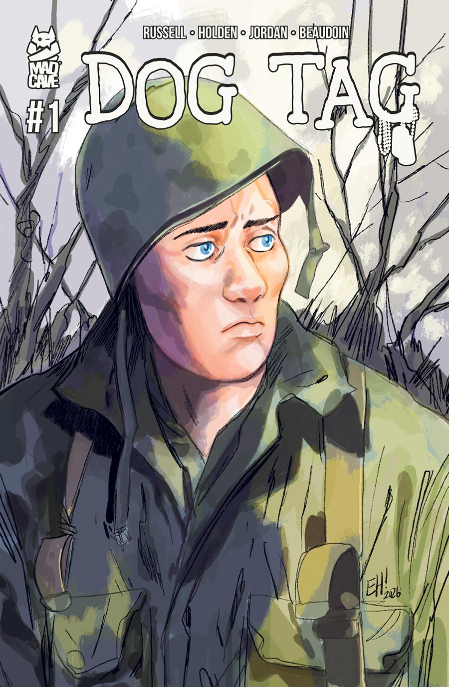 Dog Tag #1 Cover C Variant PJ Holden Cover