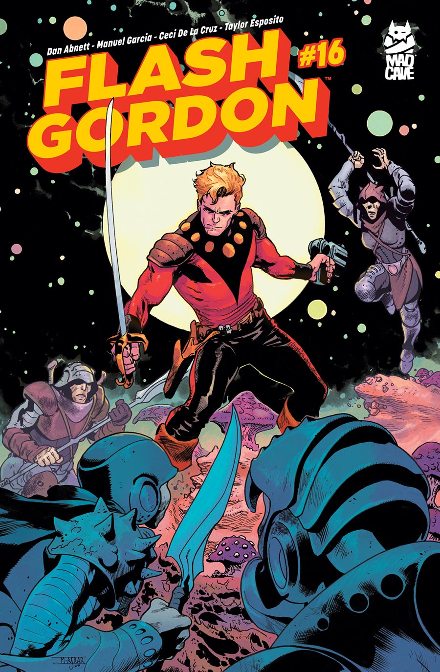 Flash Gordon Vol 8 #16 Cover C Variant Mahmud Asrar Cover
