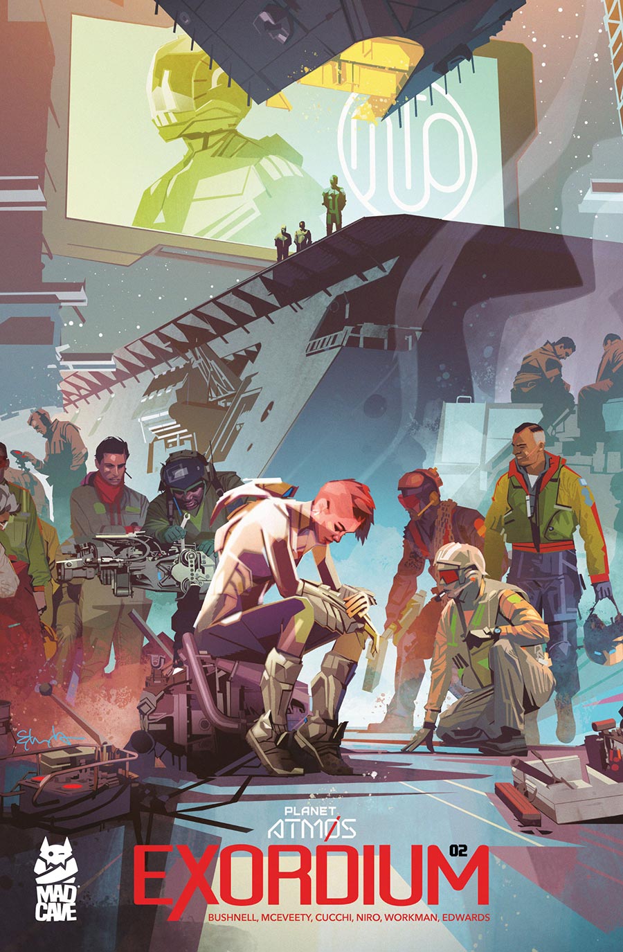 Planet Atmos Exordium #2 Cover A Regular Tommy Lee Edwards Cover