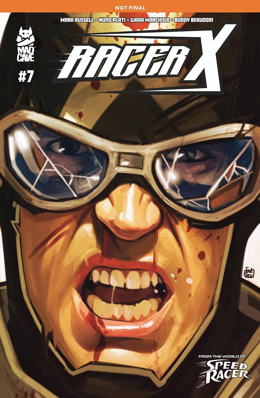 Racer X Vol 4 #7 Cover A Regular Francesco Tomaselli Cover