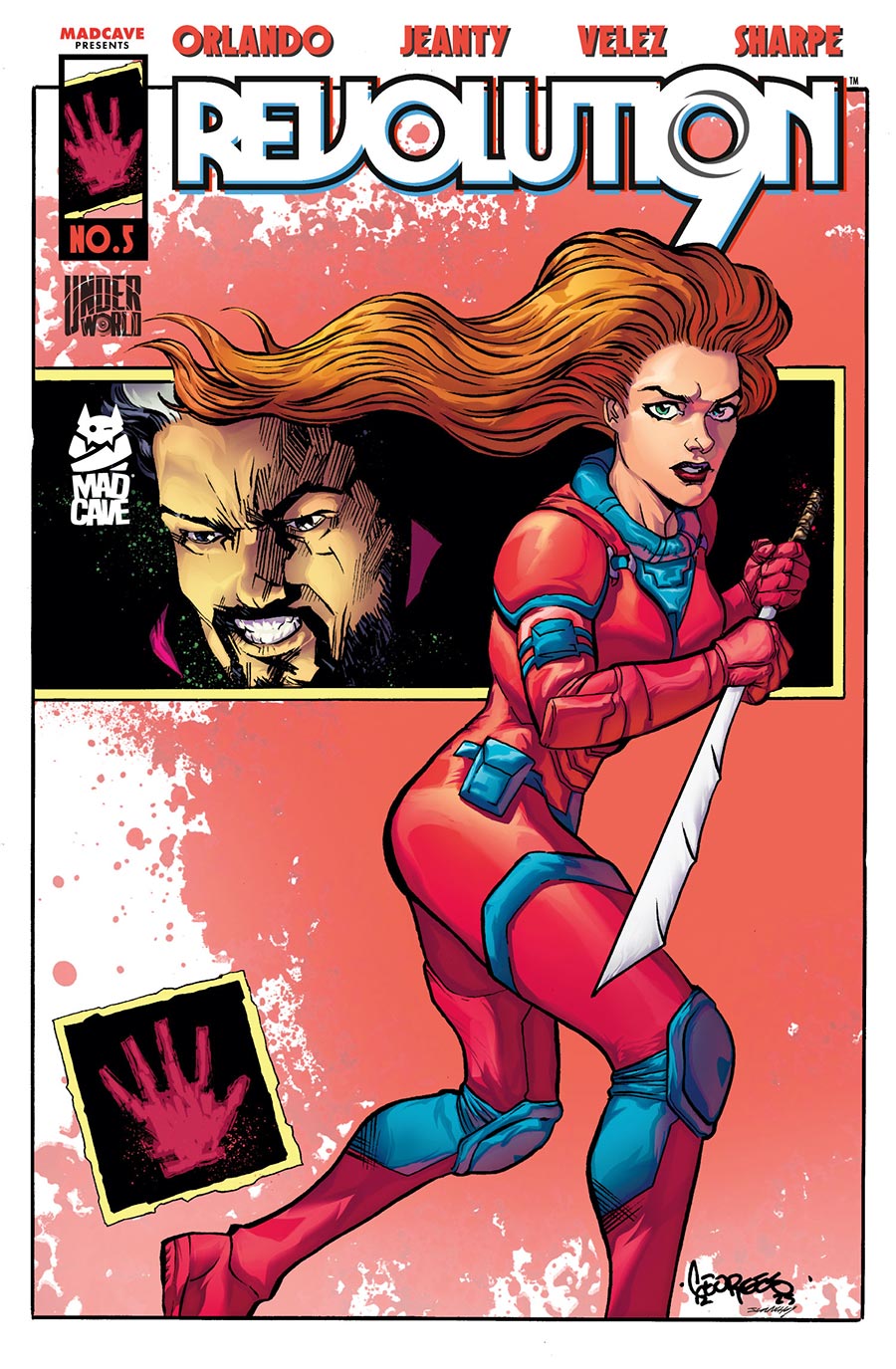 Revolution 9 #5 Cover A Regular Georges Jeanty Cover