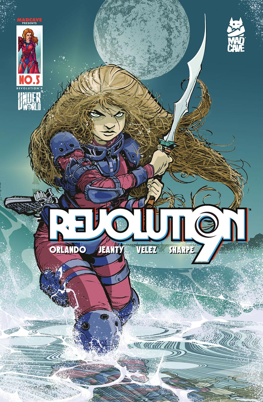 Revolution 9 #5 Cover B Variant Duncan Rouleau Cover