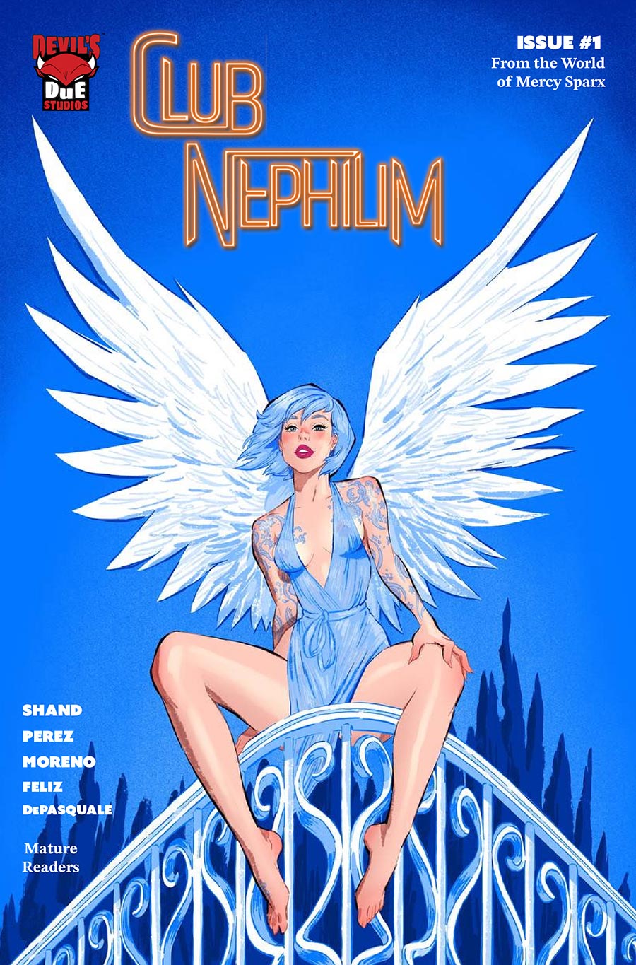 Club Nephilim #1 Cover D Incentive Andrew Tarusov UV Spot Variant Cover