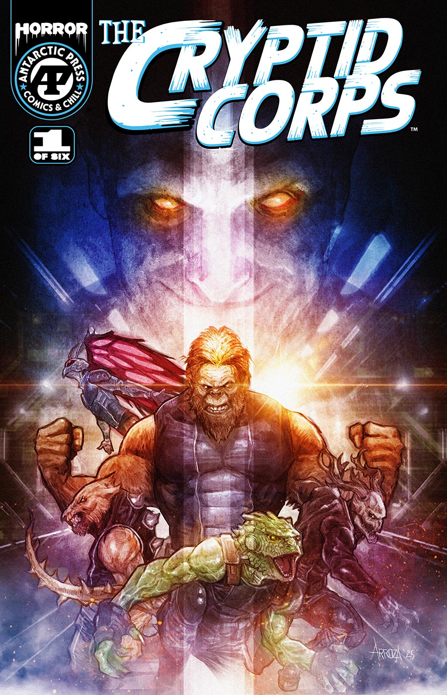 Cryptid Corps #1 Cover B Variant Erwin J Arroza Cover