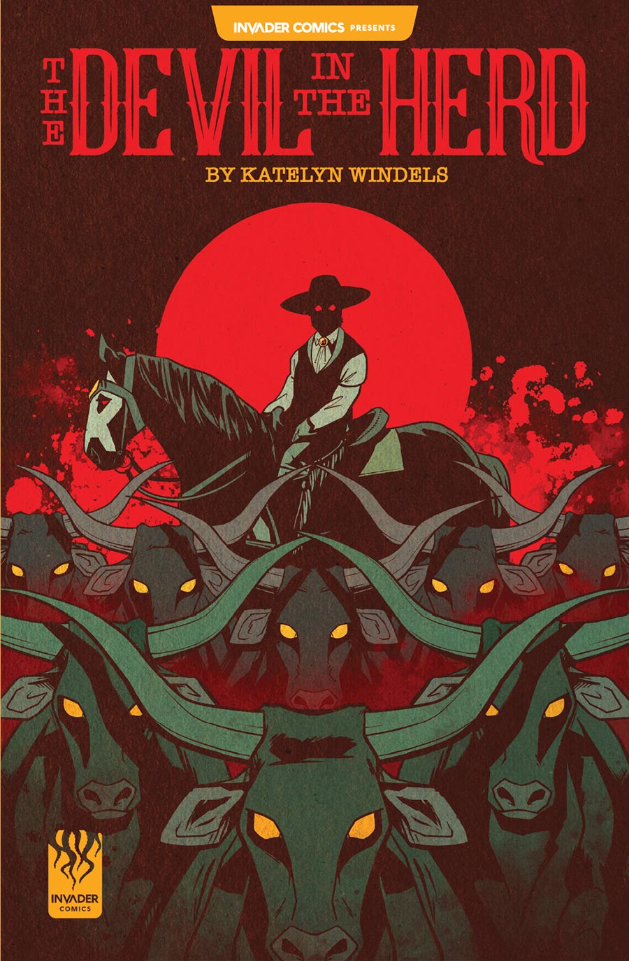 Invader Comics Presents The Devil In The Herd #1 (One Shot) Cover A Regular Katelyn Windels Cover