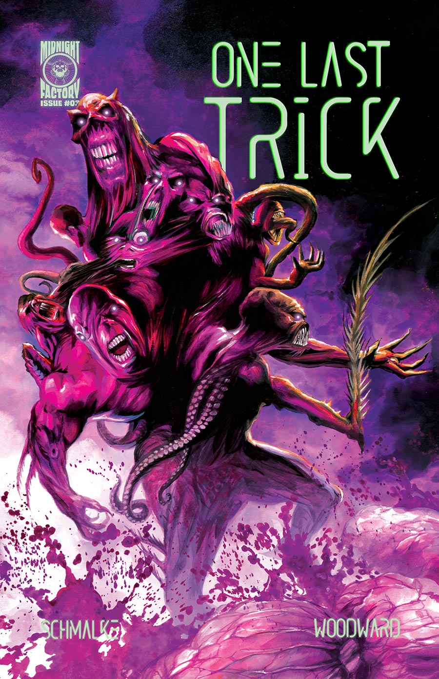 One Last Trick #3 Cover A Regular JK Woodward Cover