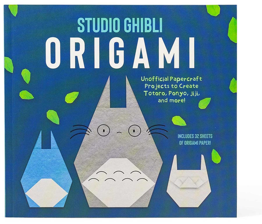 Studio Ghibli Origami Unofficial Papercraft Projects To Create Totoro Ponyo Jiji And More TP