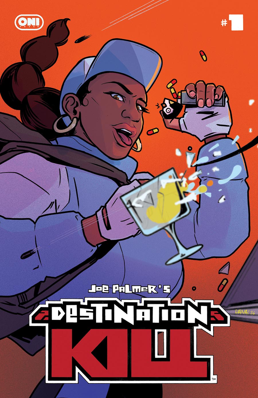 Joe Palmers Destination Kill #1 Cover E Incentive Liana Kangas Variant Cover