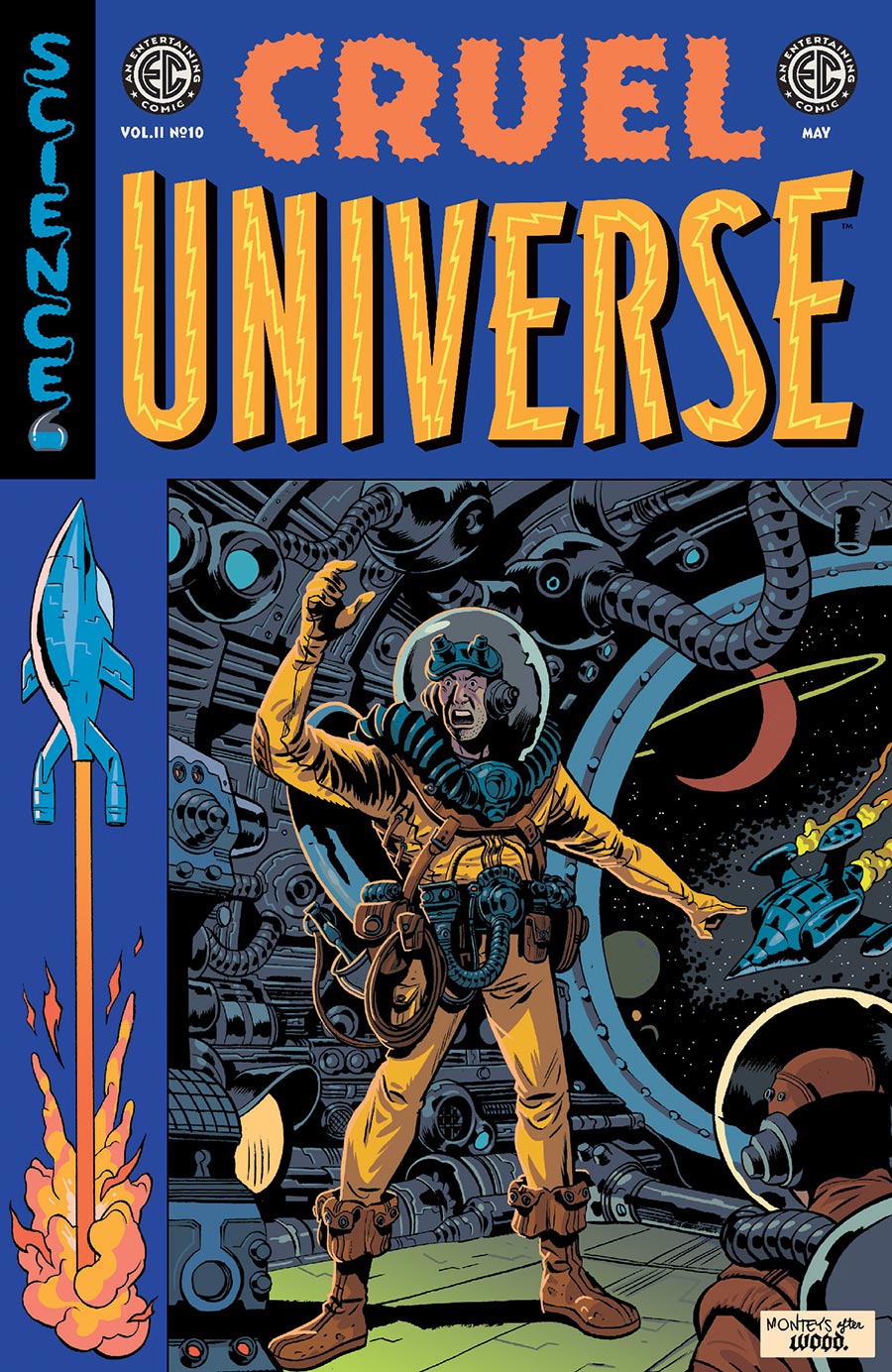 Cruel Universe Vol 2 #10 Cover C Incentive Albert Monteys EC Homage Variant Cover (EC Comics)