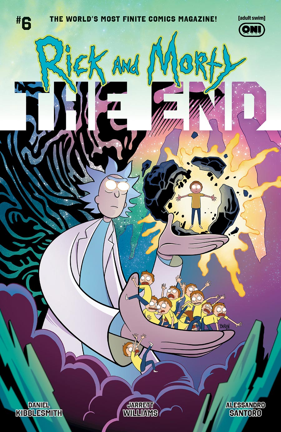 Rick And Morty The End #6 Cover A Regular Dave Bardin Cover