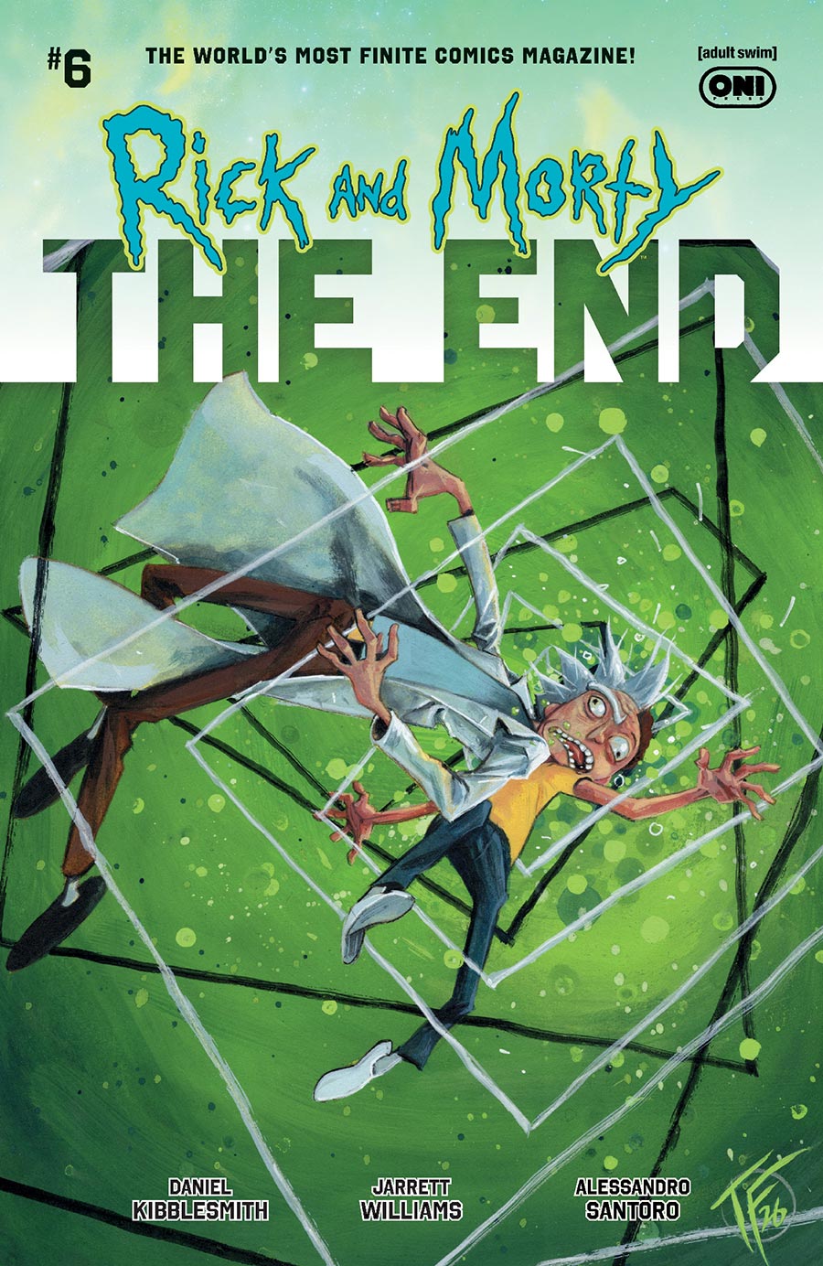 Rick And Morty The End #6 Cover D Incentive Tom Fowler Variant Cover