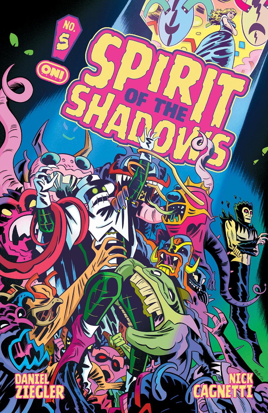 Spirit Of The Shadows #5 Cover A Regular Nick Cagnetti Cover