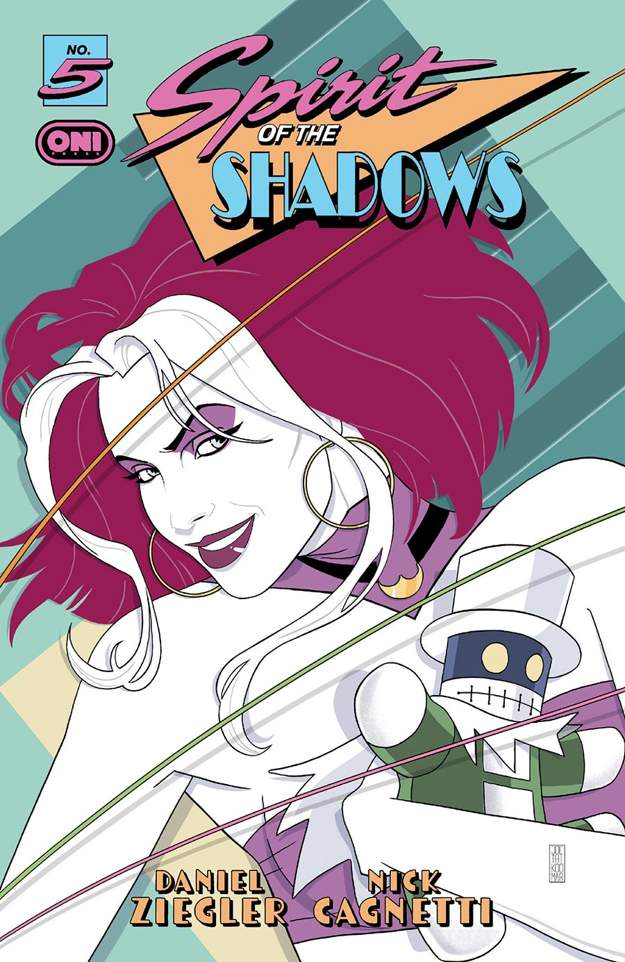 Spirit Of The Shadows #5 Cover B Variant AJ Jothikumar Cover