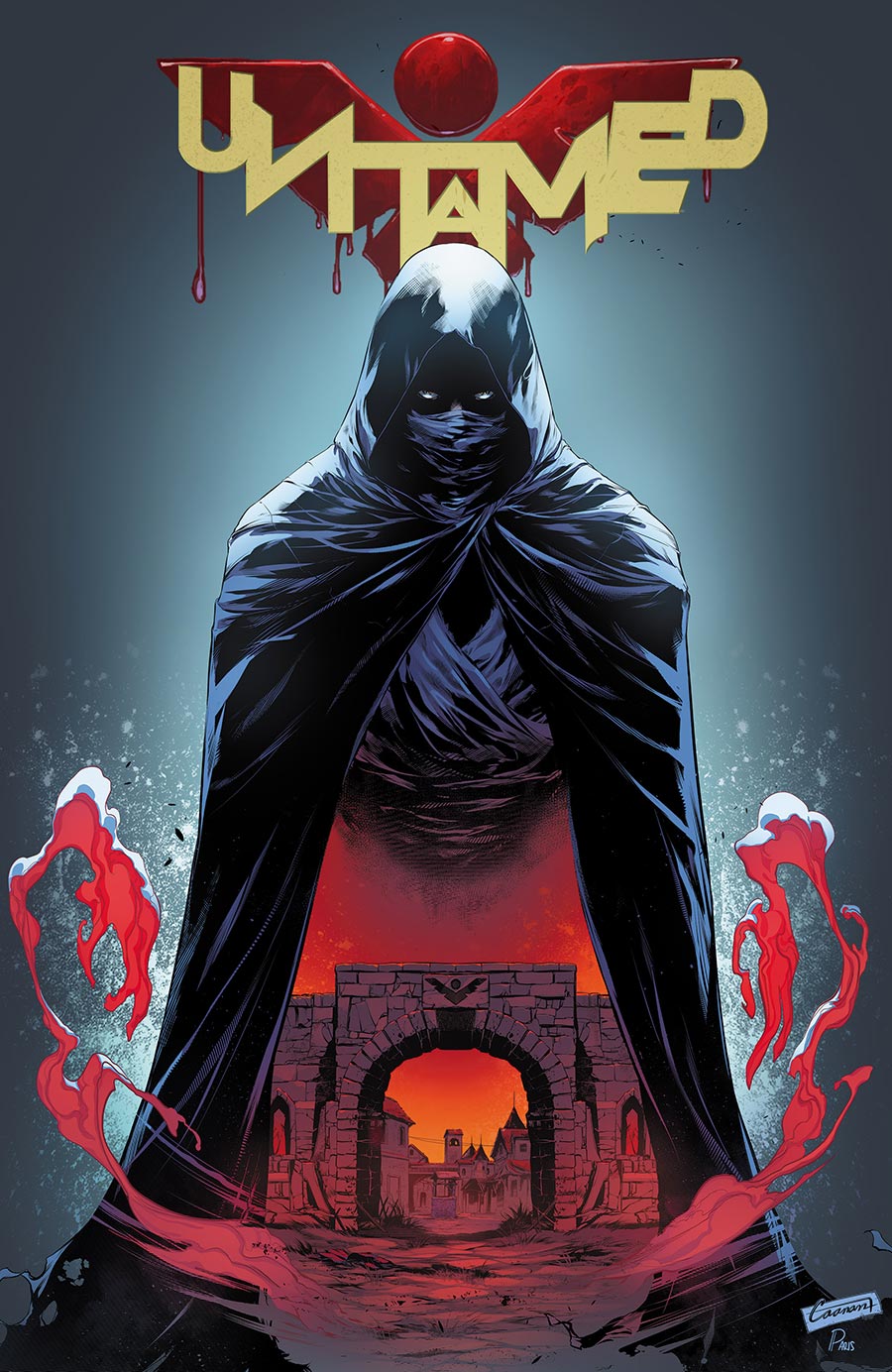 Untamed A Sinners Prayer #1 2nd Ptg Cover B Incentive Caanan White Batman Homage Variant Cover