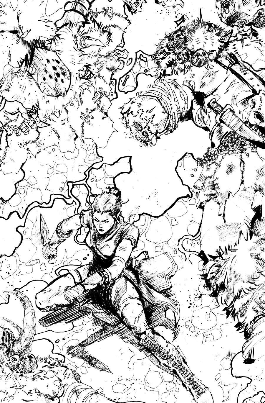 Diablo Dawn Of Hatred #2 Cover E Incentive Kelsey Ramsay Inks Cover
