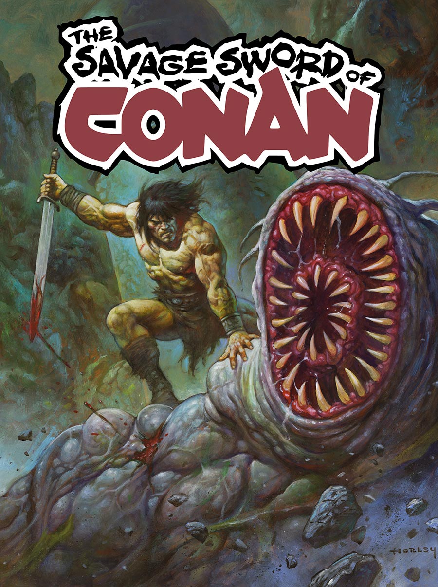 Savage Sword Of Conan Vol 2 #14 Cover B Variant Alex Horley Cover