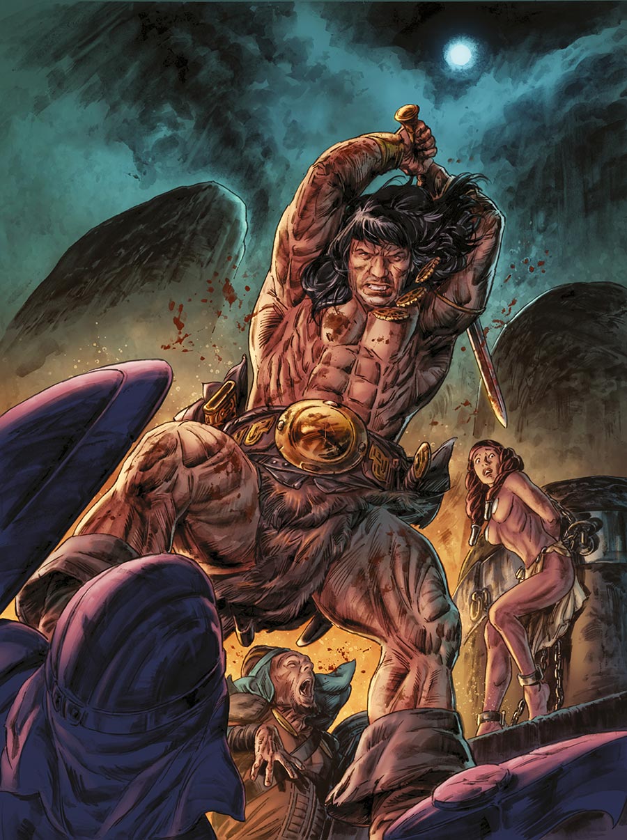 Savage Sword Of Conan Vol 2 #14 Cover D Variant Doug Braithwaite Virgin Cover