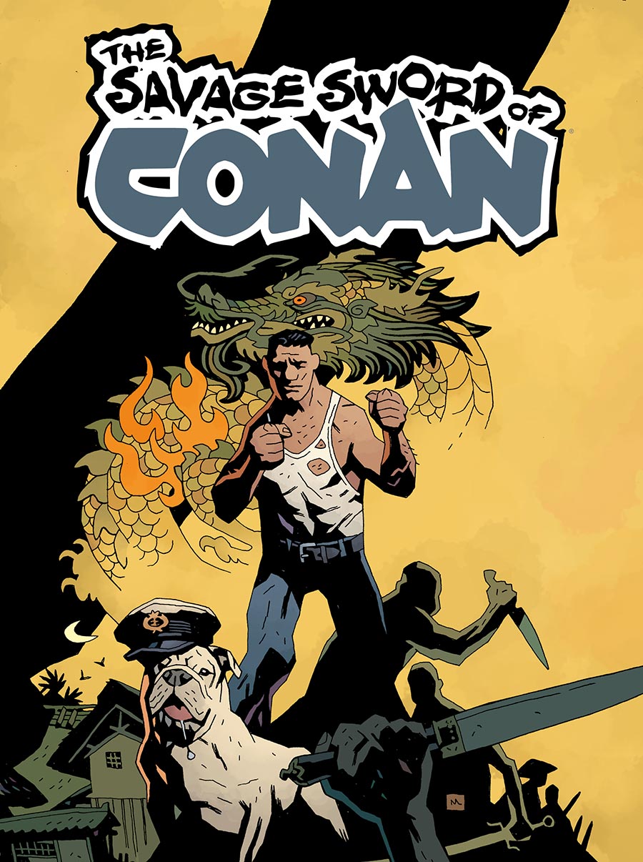 Savage Sword Of Conan (2024) Vol 4 TP Direct Market Mike Mignola Variant Cover