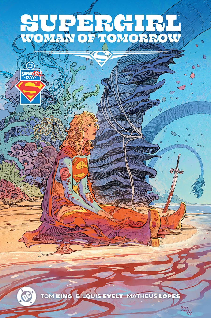 Superman Day 2026 Supergirl Woman Of Tomorrow The Deluxe Edition HC Variant Dust Jacket