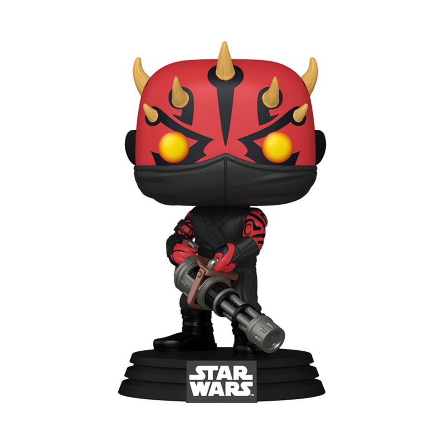 POP Star Wars Darth Maul Shadow Lord Icarus Vinyl Bobble Head