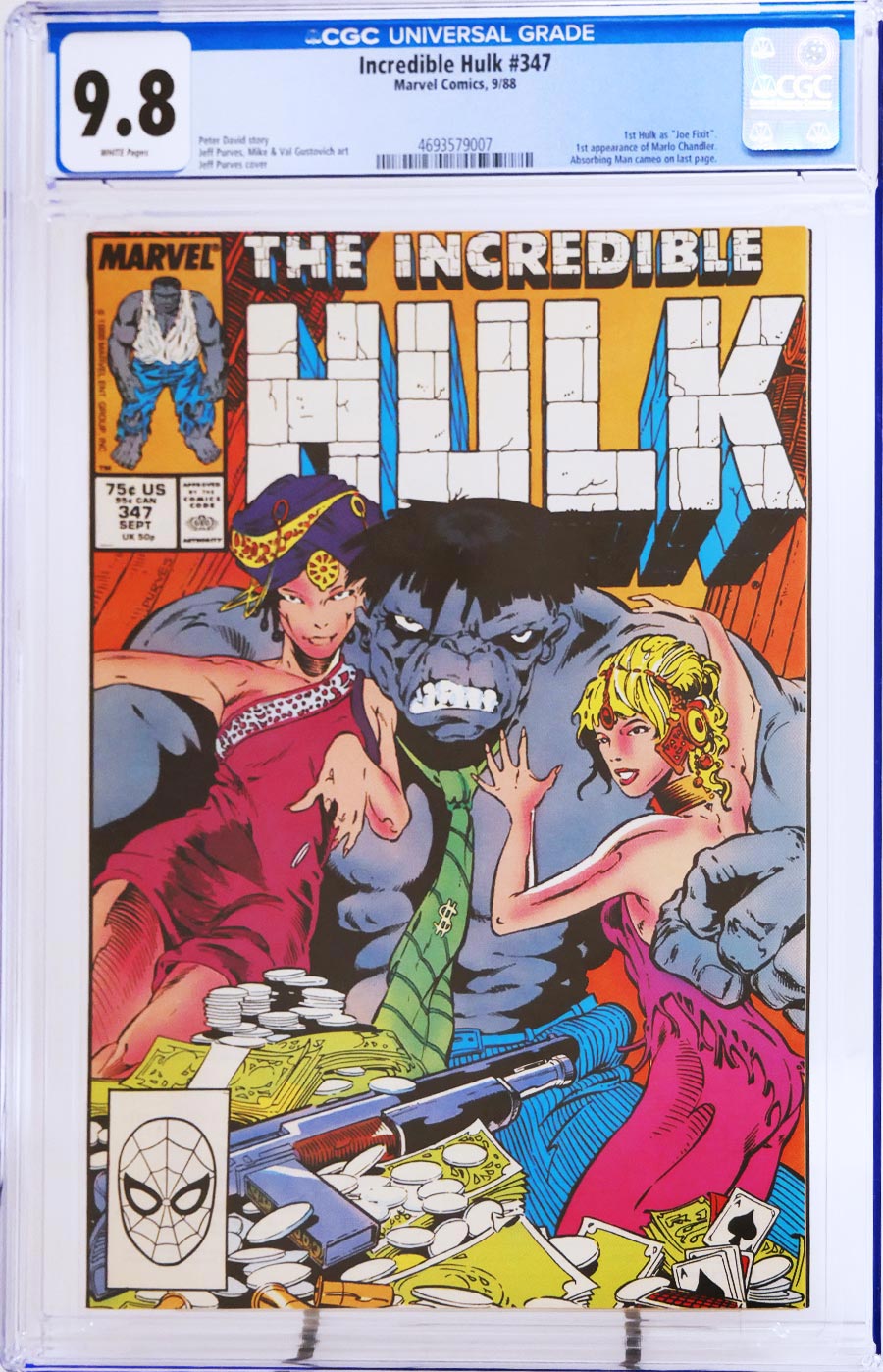 Incredible Hulk #347 Cover C CGC 9.8