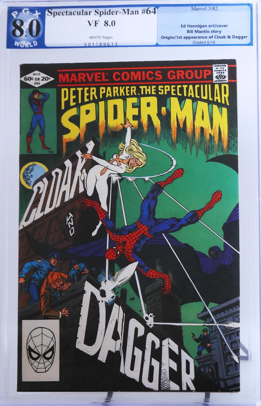 Spectacular Spider-Man #64 Cover C PGX 8.0