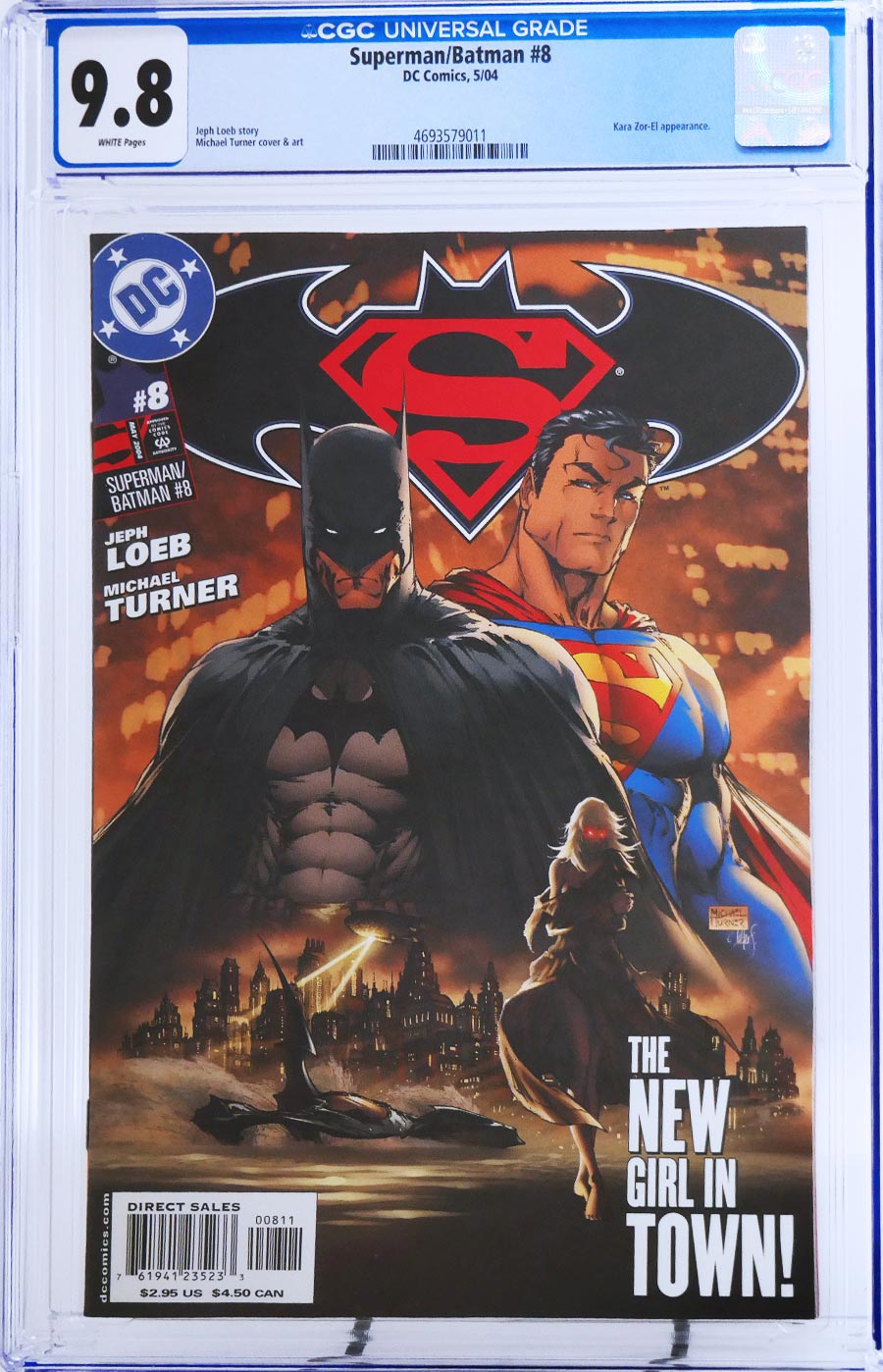 Superman Batman #8 Cover G 1st Ptg CGC 9.8
