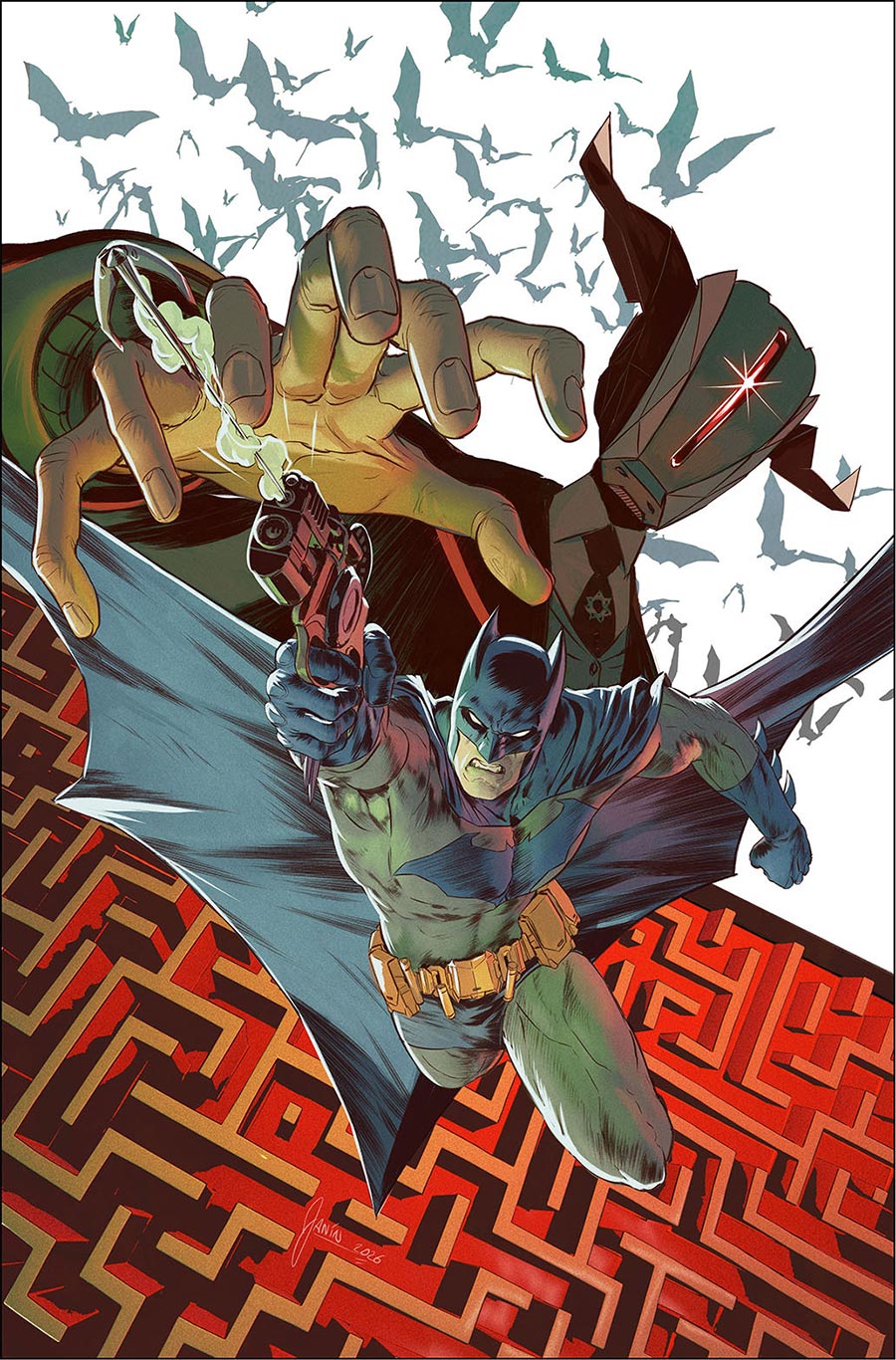 Batman Vol 4 #4 Cover I 2nd Ptg B Mikel Janin Card Stock Variant Cover (DC All In)