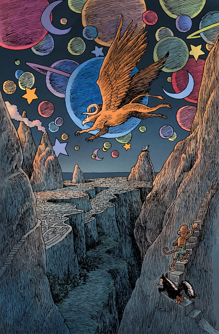 Beyond Megalith #0 Cover B Incentive Tony Millionaire Virgin Variant Cover