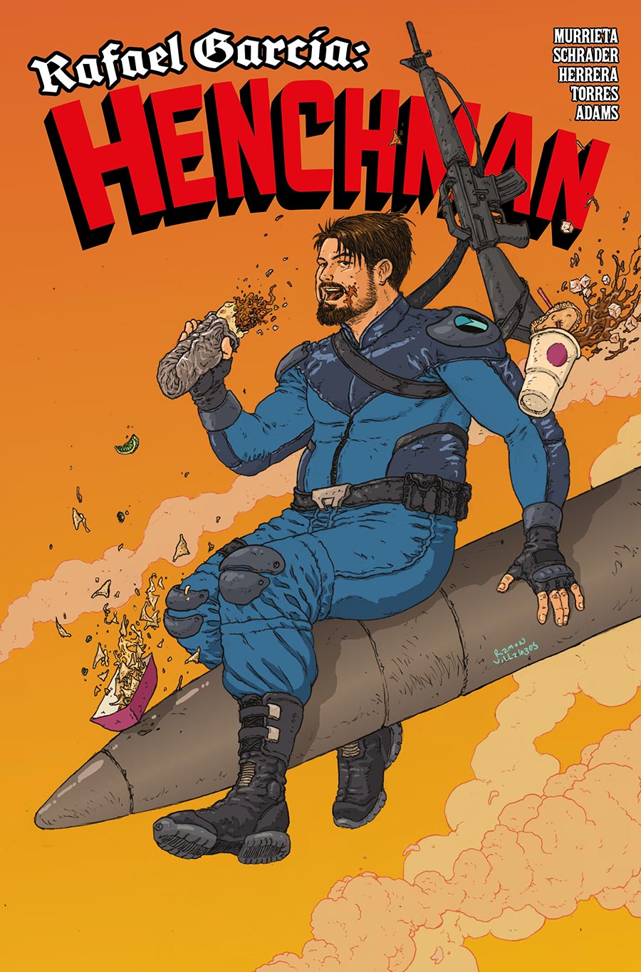 Rafael Garcia Henchman Vol 2 #2 Cover C Variant Ramon Villalobos Cover