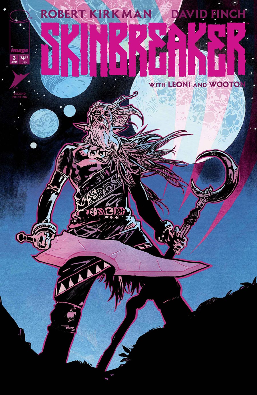 Skinbreaker #3 Cover F 2nd Ptg