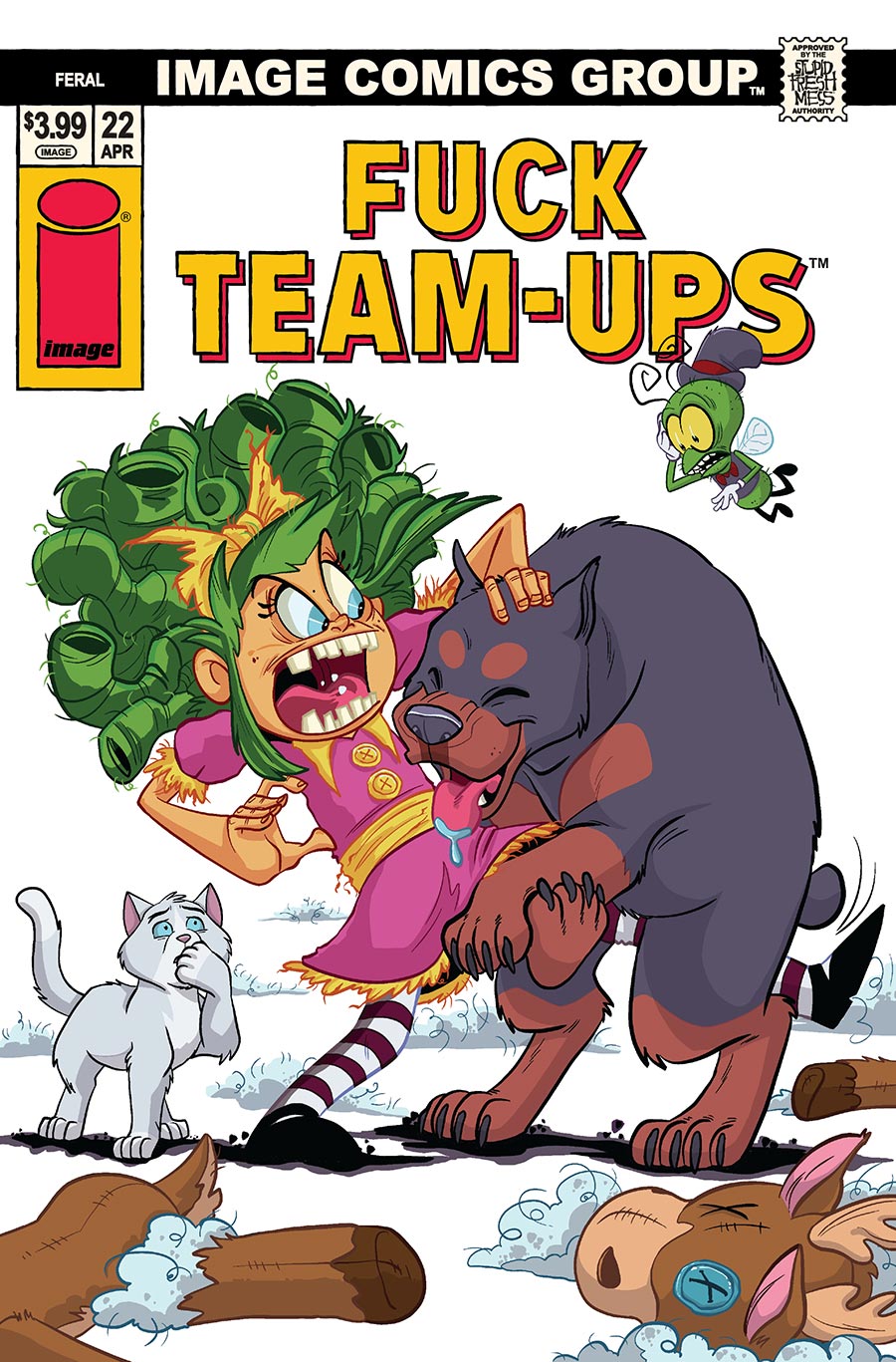 Feral #22 Cover E Variant Tony Fleecs I Hate Fairyland Team-Up NSFW Cover