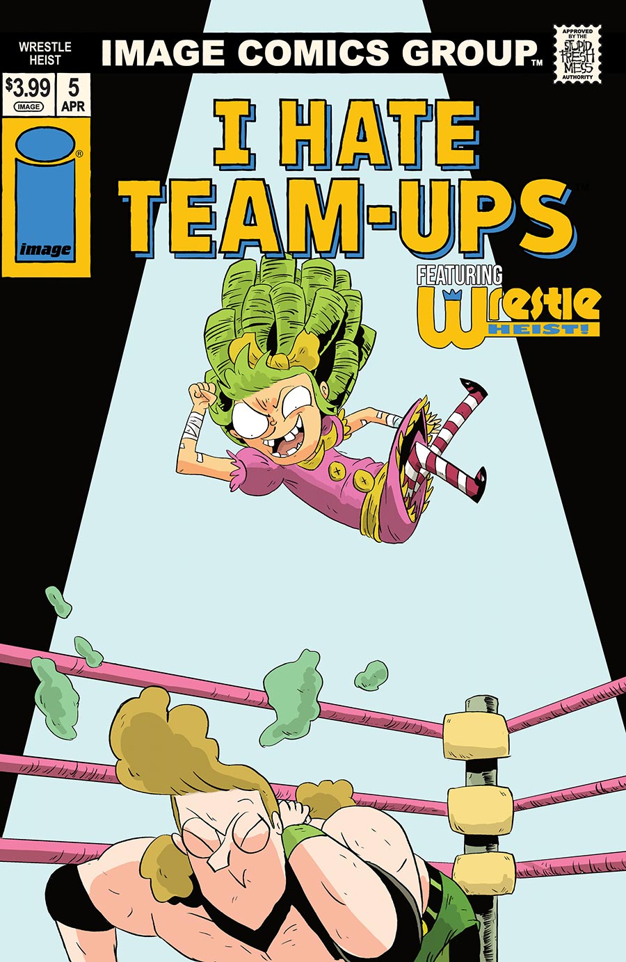 Wrestle Heist #5 Cover B Variant Kyle Starks I Hate Fairyland Team-Up Cover