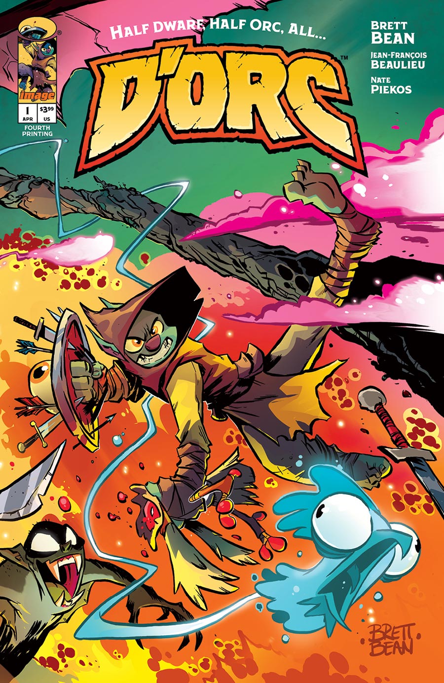 Dorc #1 Cover I 4th Ptg A Brett Bean Variant Cover