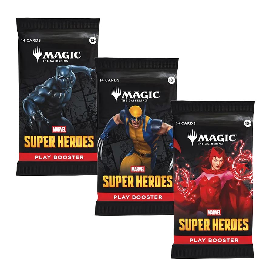 Magic The Gathering Marvel Super Heroes Play Booster Pack