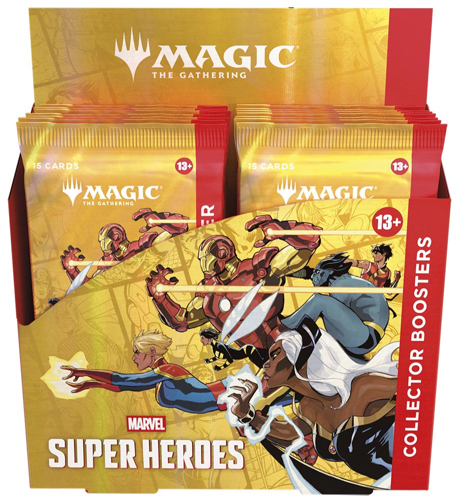 Magic The Gathering Marvel Super Heroes Collector Booster Box (12-Count)