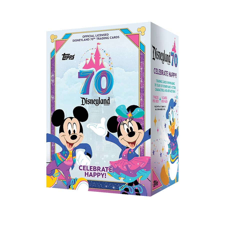 Topps 2025 Disneyland 70th Anniversary Value Box